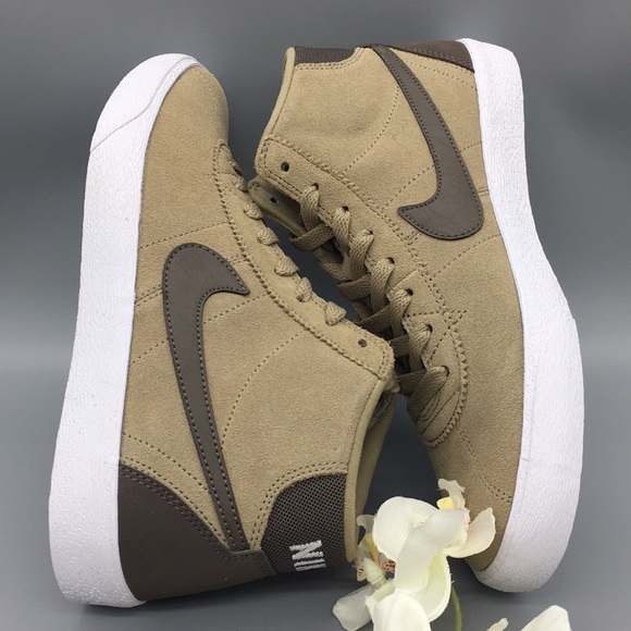 WMNS NIKE SB BRUIN HI khaki/ridgerock-white - Picture 3 of 8